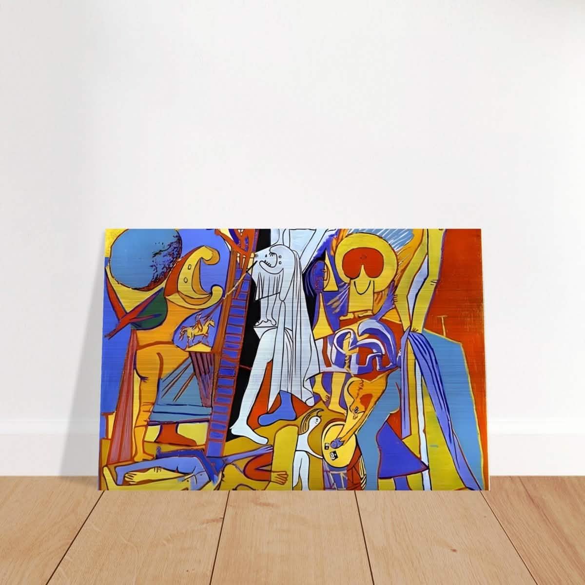The Crucifixion by Pablo Picasso 1930 - Brushed Aluminum Print - 40x60 cm / 16x24″ -