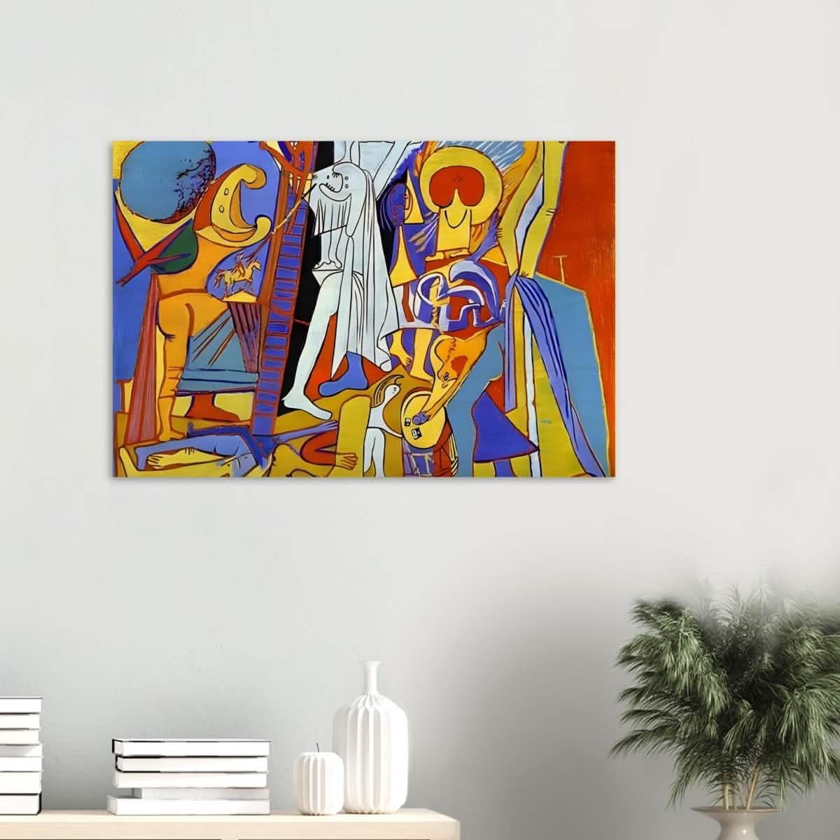 The Crucifixion by Pablo Picasso 1930 - Wood Prints - 60x90 cm / 24x36″ - 10 mm