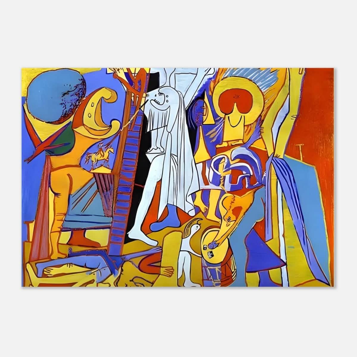 The Crucifixion by Pablo Picasso 1930 - Aluminum Print - 70x100 cm / 28x40″ -
