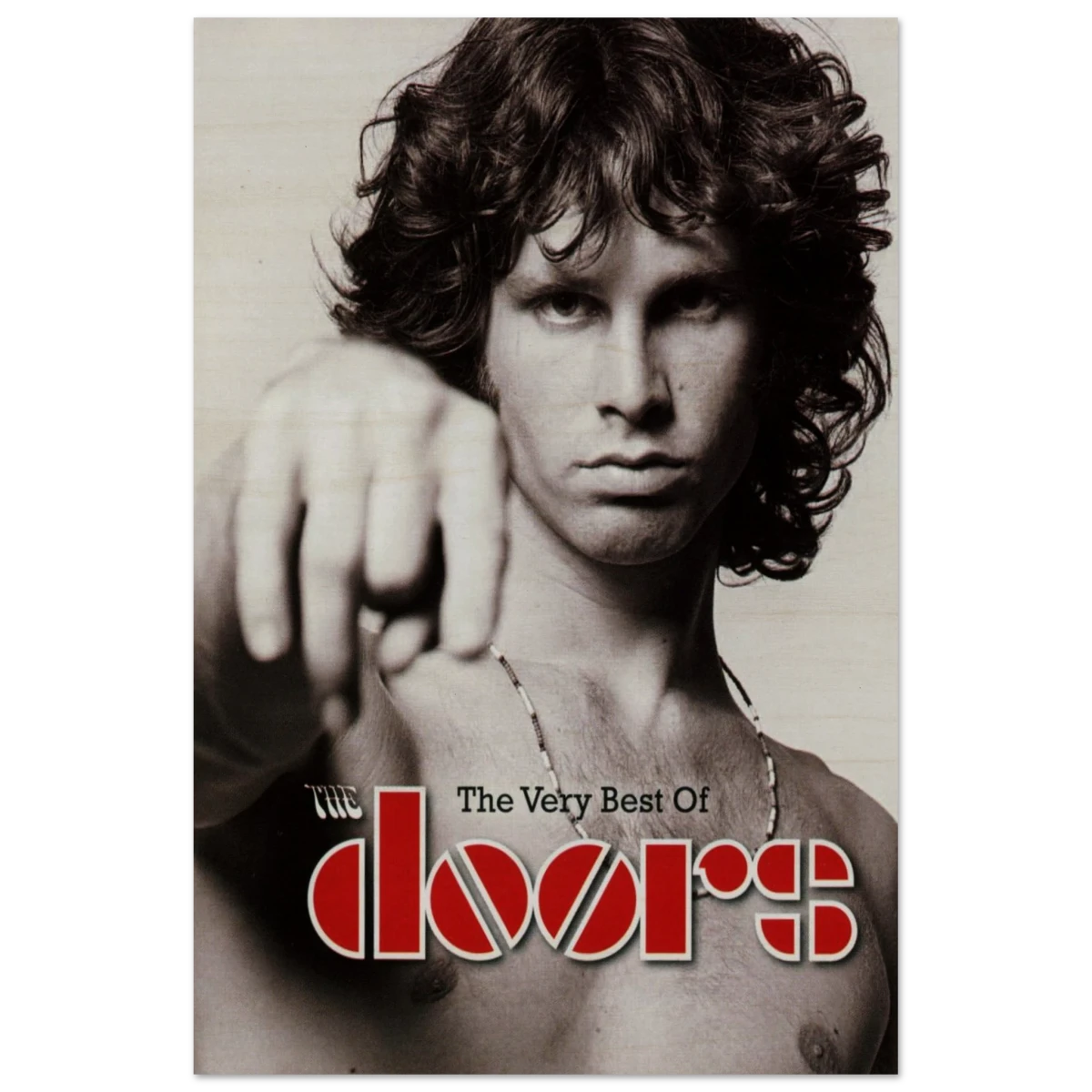 The Doors – A Tribute to Jim Morrison & Rock’s Poetic Rebel - 30x45 cm / 12x18″ - Wood Prints -