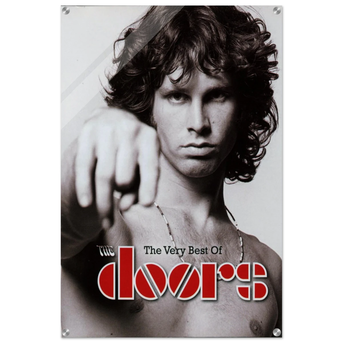 The Doors – A Tribute to Jim Morrison & Rock’s Poetic Rebel - 60x90 cm / 24x36″ - Acrylic Print -