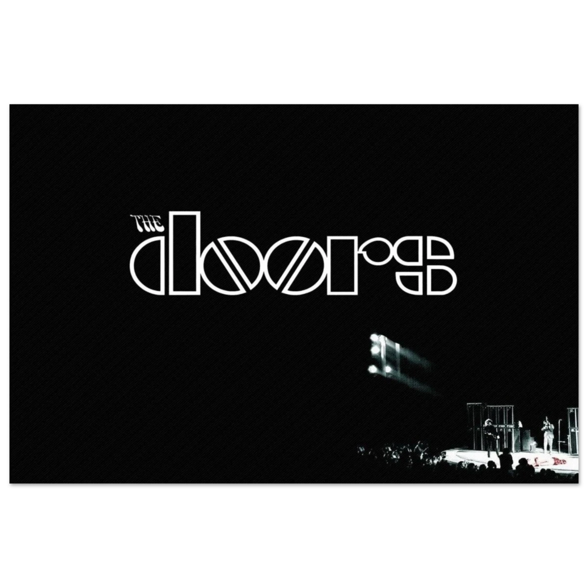 The Doors – Rock’s Poetic Rebel - 50x75 cm / 20x30″ - Aluminum Print -