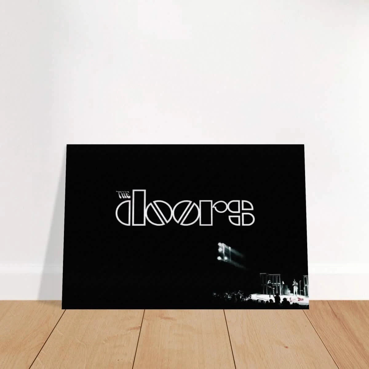 The Doors – Rock’s Poetic Rebel - 50x75 cm / 20x30″ - Brushed Aluminum Print -