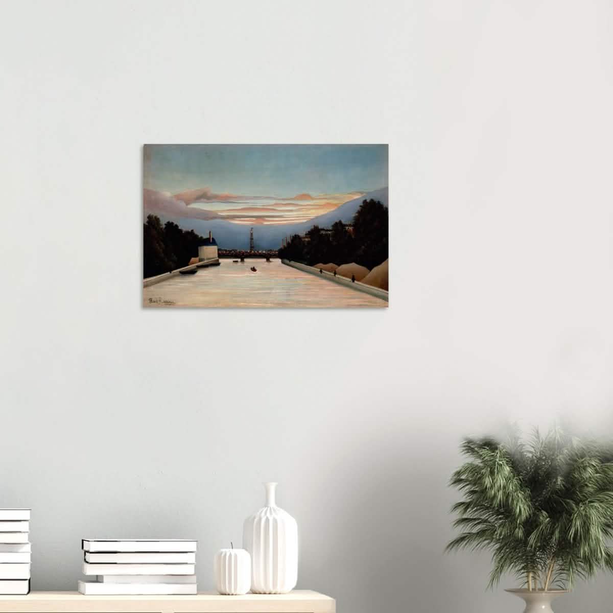 The Eiffel Tower, c. 1898 by Henri Rousseau - Wood Prints - 40x60 cm / 16x24″ - 10 mm