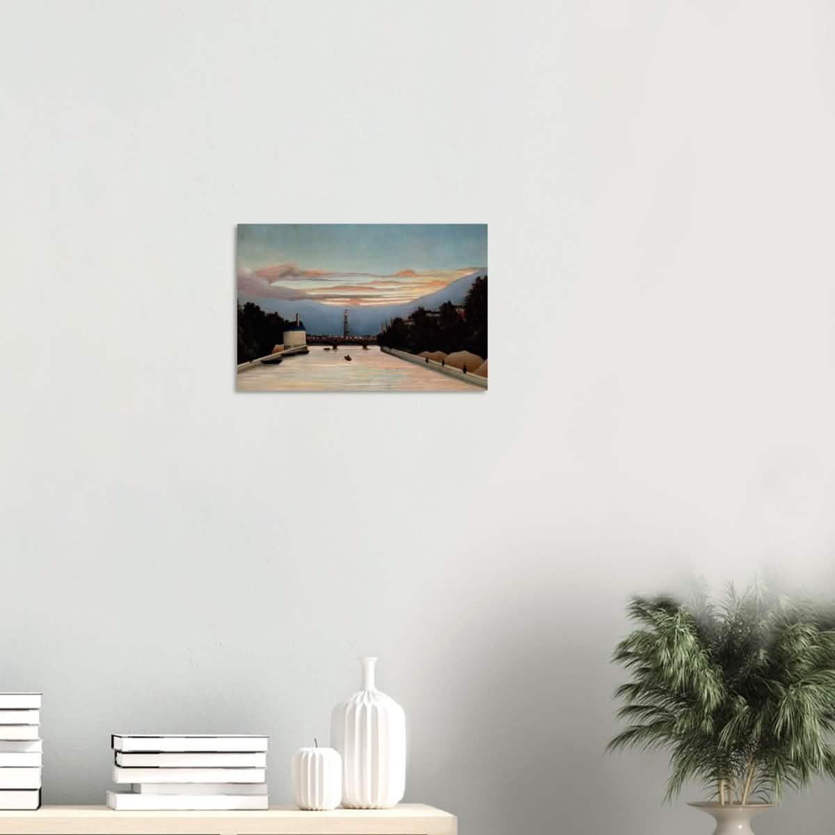 The Eiffel Tower, c. 1898 by Henri Rousseau - Wood Prints - 30x45 cm / 12x18″ - 10 mm
