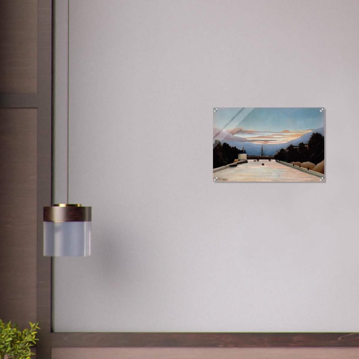 The Eiffel Tower, c. 1898 by Henri Rousseau - Acrylic Print - 40x60 cm / 16x24″ -