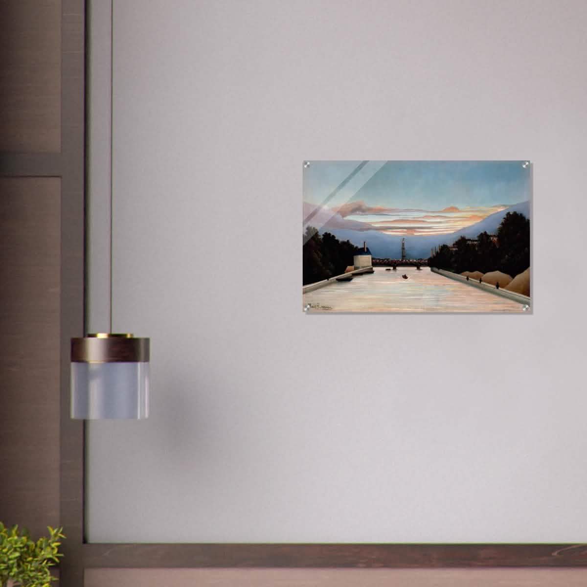 The Eiffel Tower, c. 1898 by Henri Rousseau - Acrylic Print - 50x75 cm / 20x30″ -