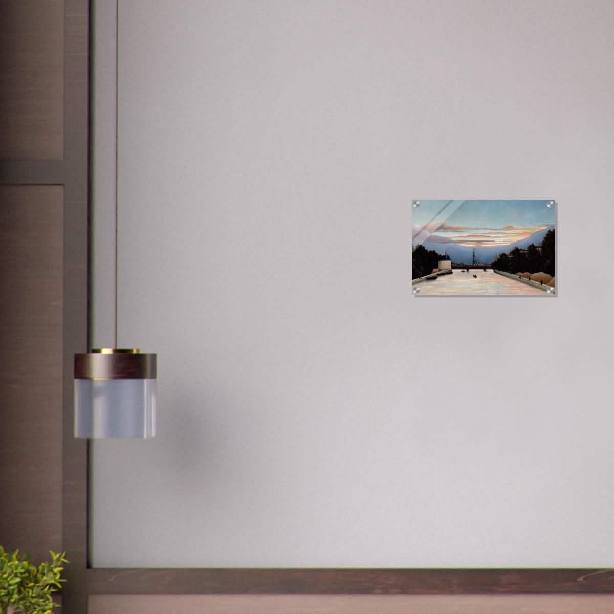 The Eiffel Tower, c. 1898 by Henri Rousseau - Acrylic Print - 30x45 cm / 12x18″ -