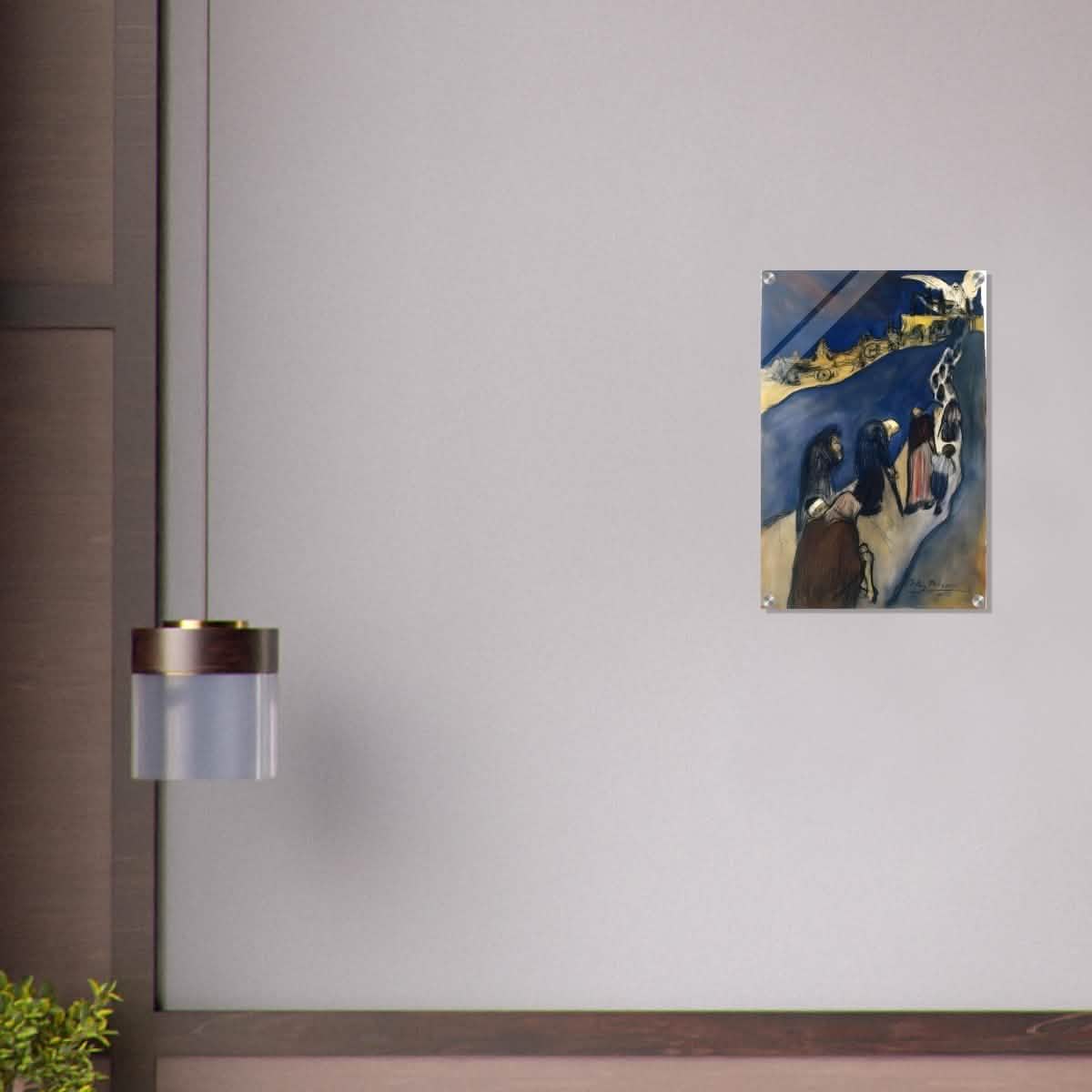 The End of the Road (Au bout de la route) by Pablo Picasso - Acrylic Print - 40x60 cm / 16x24″ -