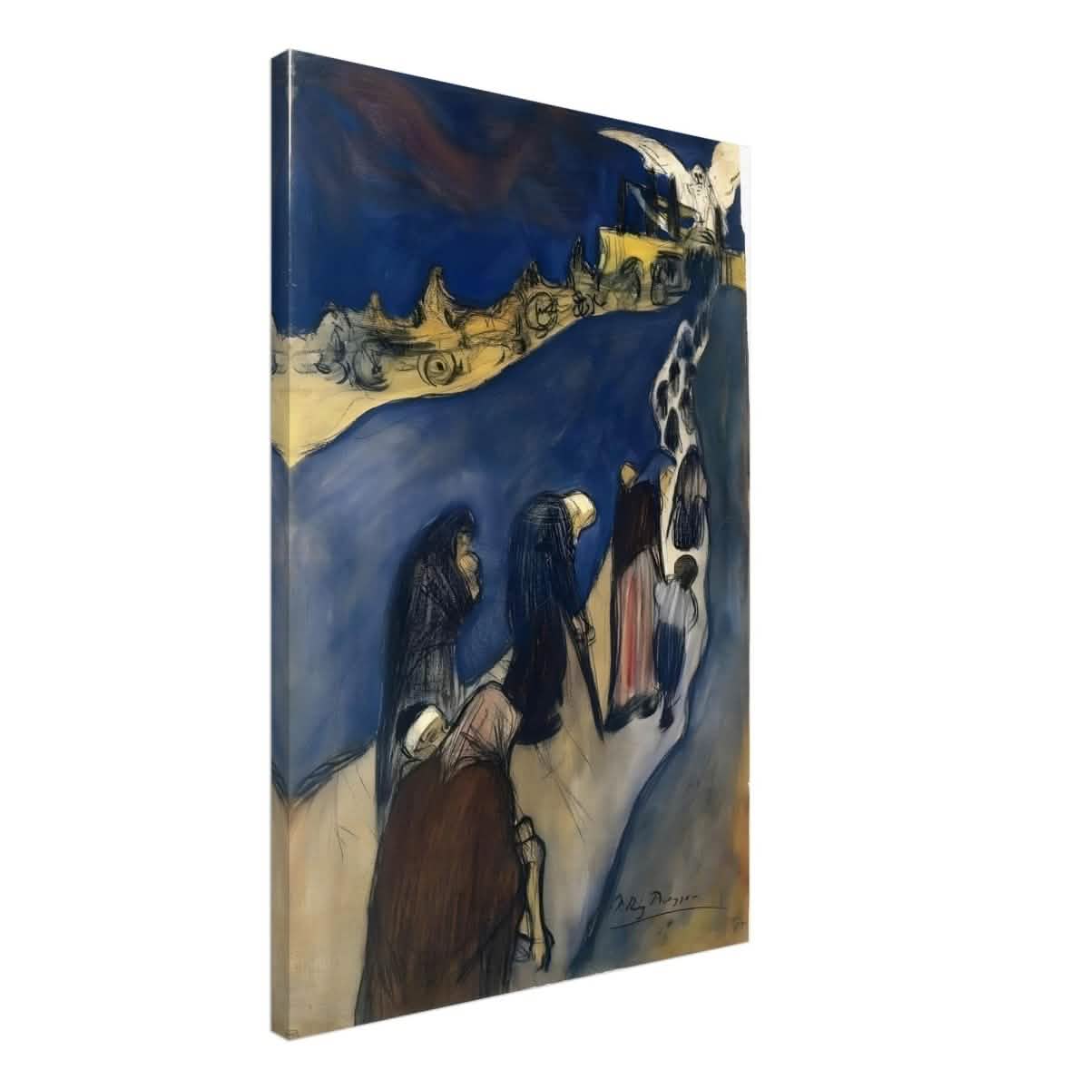 The End of the Road (Au bout de la route) by Pablo Picasso - Canvas - 50x75 cm / 20x30″ - Slim