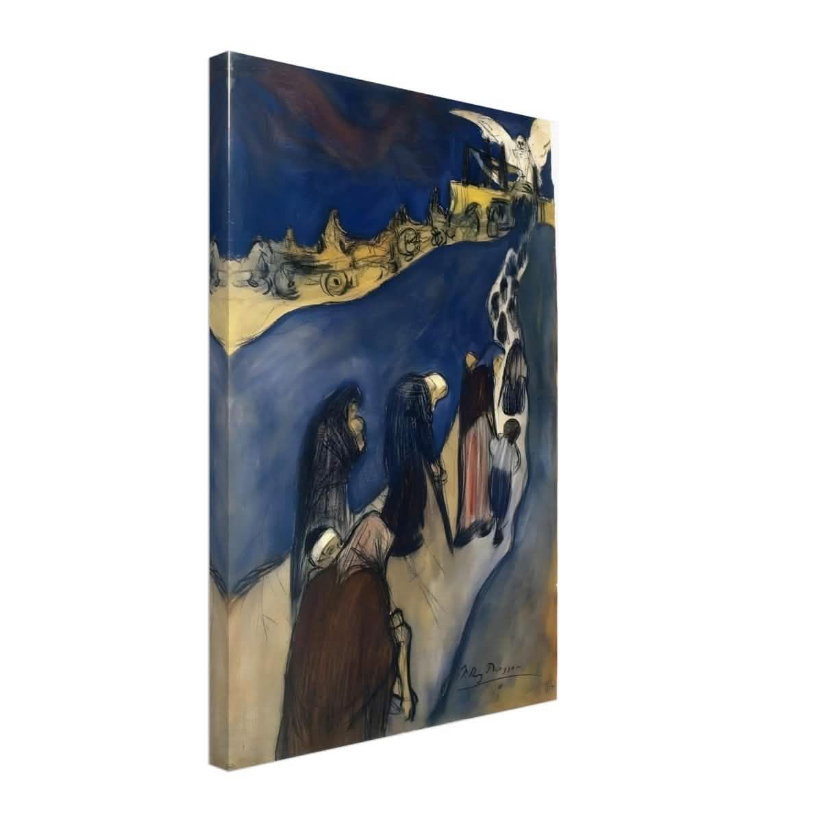 The End of the Road (Au bout de la route) by Pablo Picasso - Canvas - 40x60 cm / 16x24″ - Thick