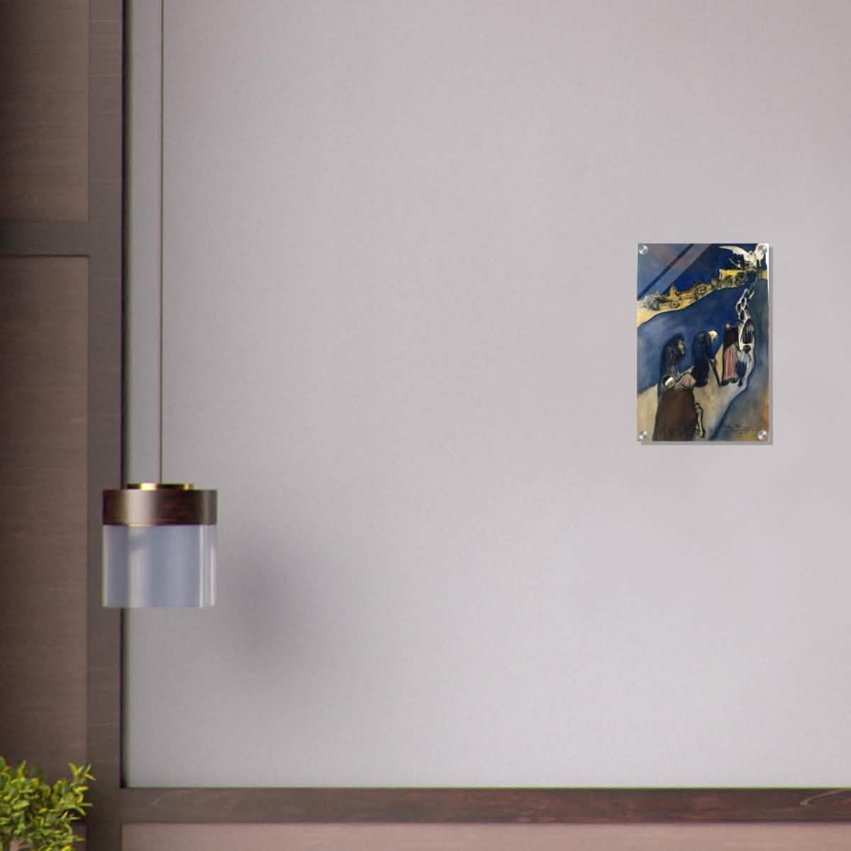 The End of the Road (Au bout de la route) by Pablo Picasso - Acrylic Print - 30x45 cm / 12x18″ -