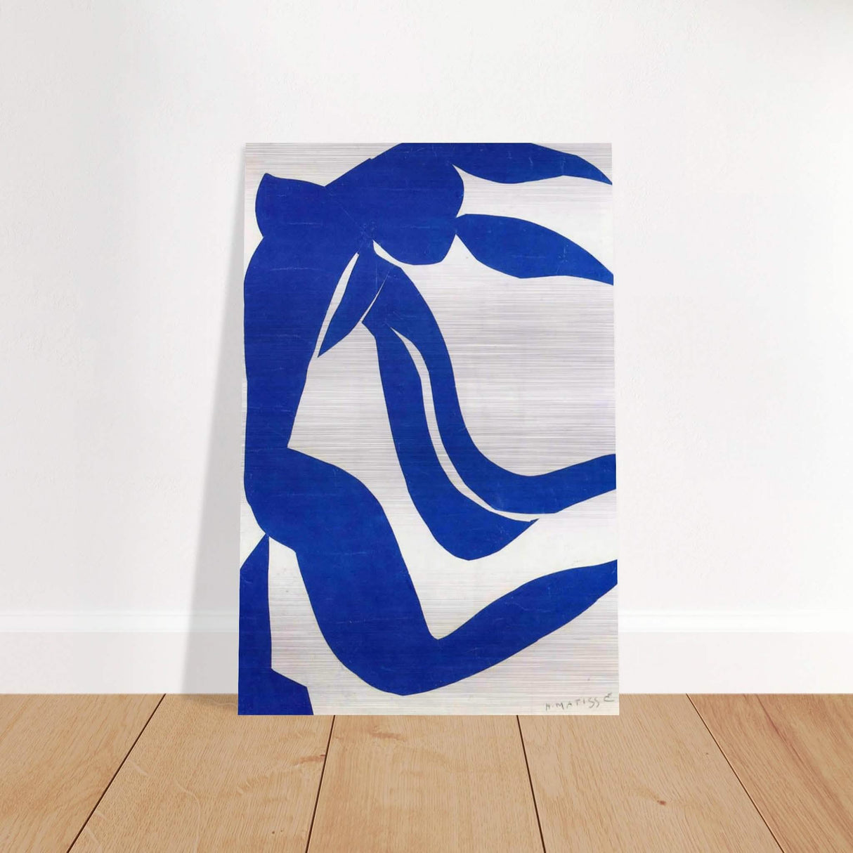 The Flowing Hair by Henri Matisse 1952 - Brushed Aluminum Print - 30x45 cm / 12x18″ -