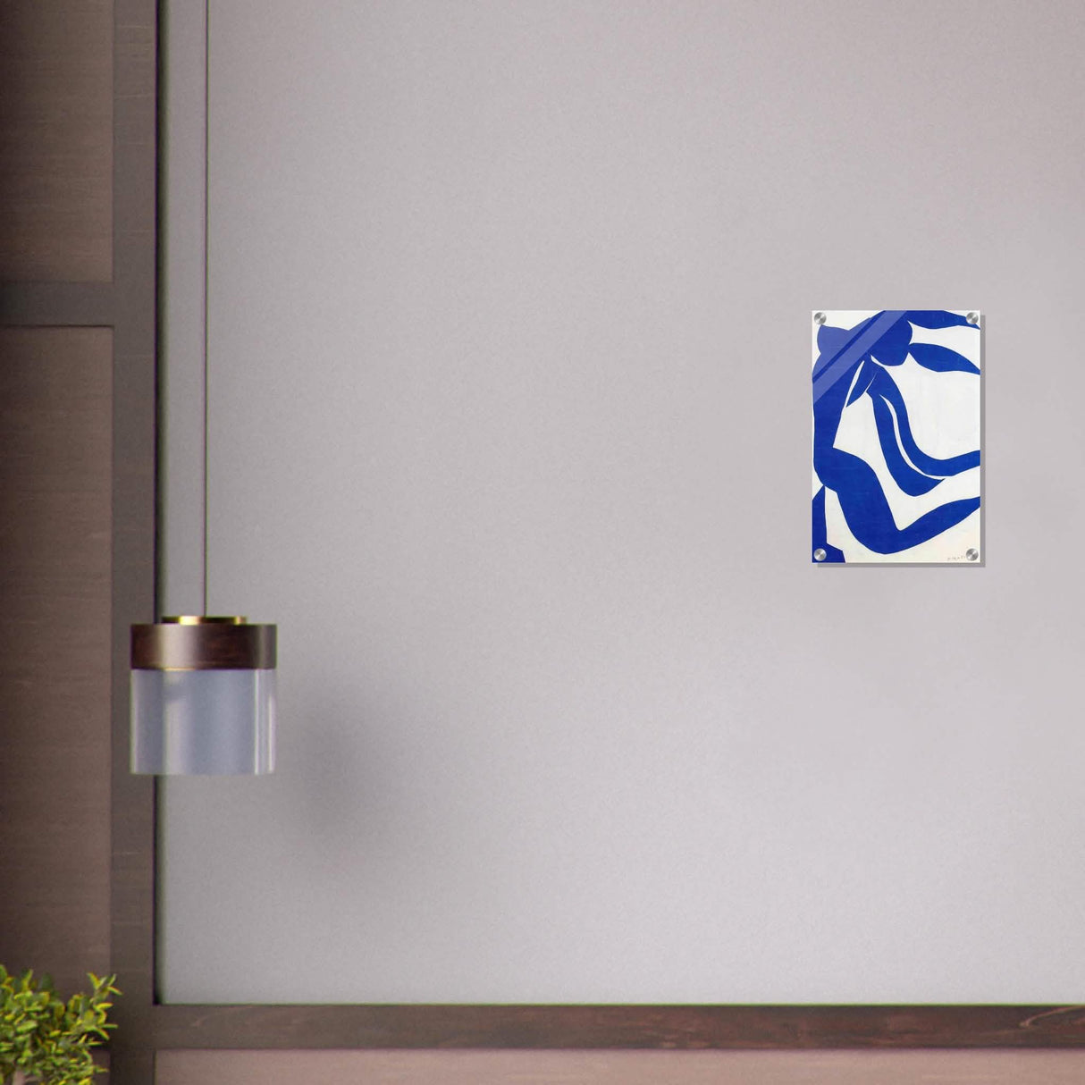 The Flowing Hair by Henri Matisse 1952 - Acrylic Print - 30x45 cm / 12x18″ -