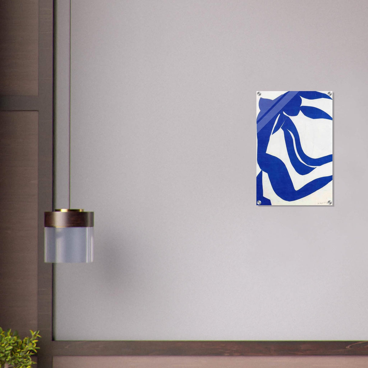 The Flowing Hair by Henri Matisse 1952 - Acrylic Print - 40x60 cm / 16x24″ -