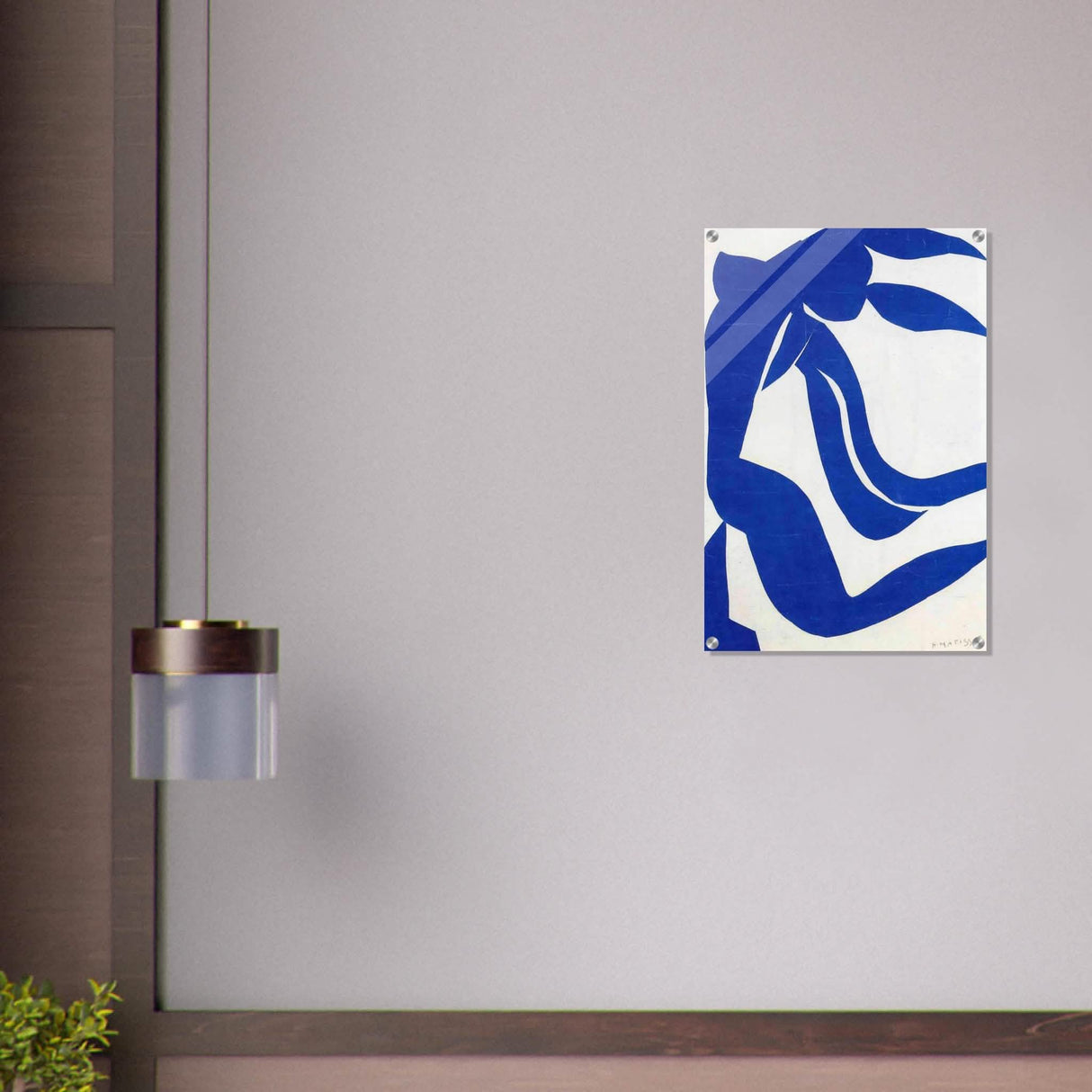 The Flowing Hair by Henri Matisse 1952 - Acrylic Print - 50x75 cm / 20x30″ -