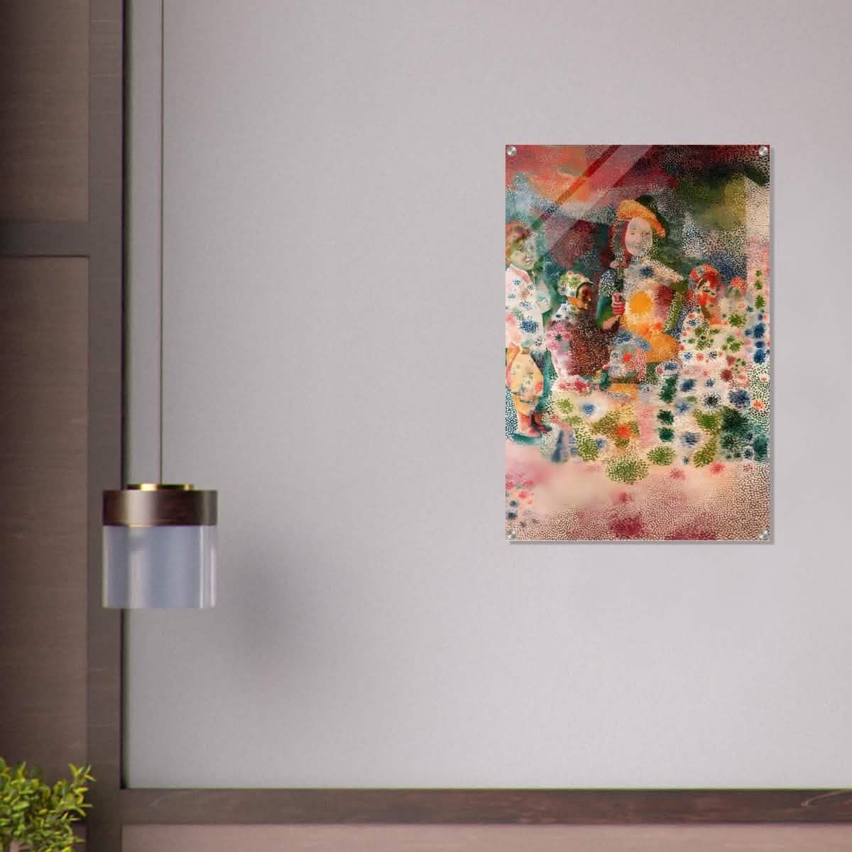 The Happy Family by Pablo Picasso - Acrylic Print - 60x90 cm / 24x36″ -