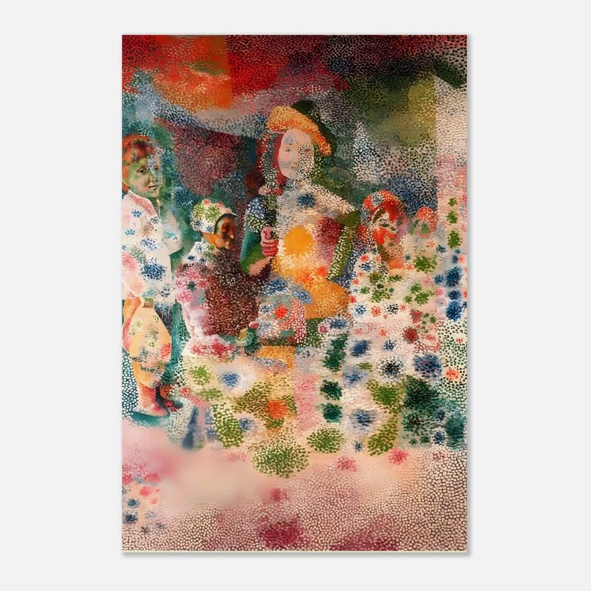 The Happy Family by Pablo Picasso - Aluminum Print - 30x45 cm / 12x18″ -