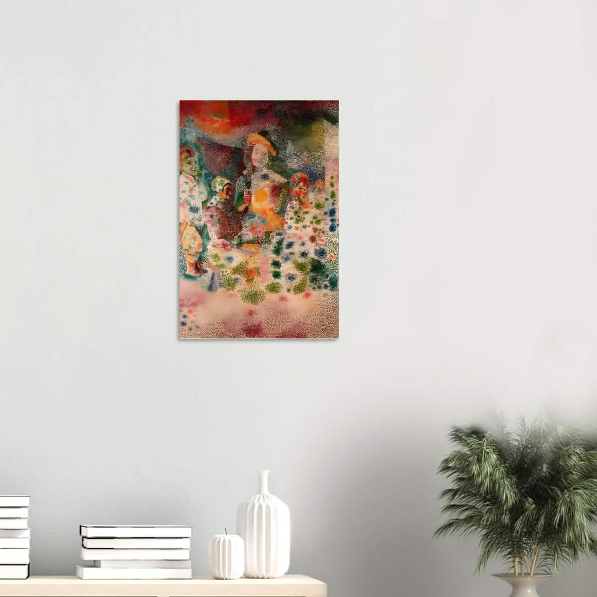 The Happy Family by Pablo Picasso - Wood Prints - 40x60 cm / 16x24″ - 20 mm