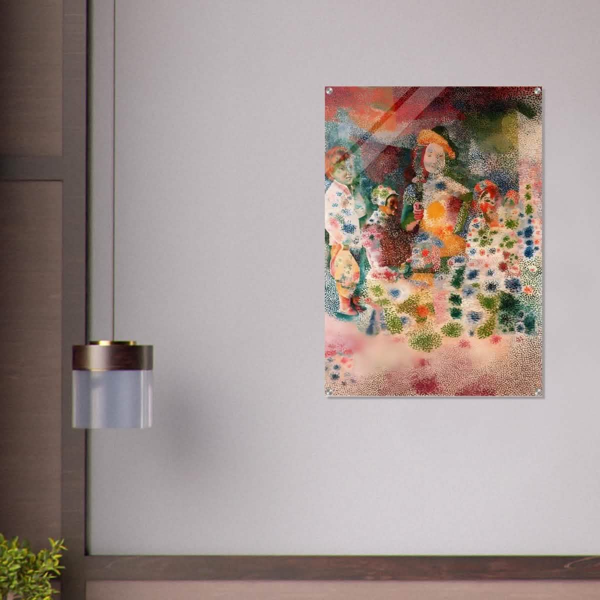 The Happy Family by Pablo Picasso - Acrylic Print - 70x100 cm / 28x40″ -