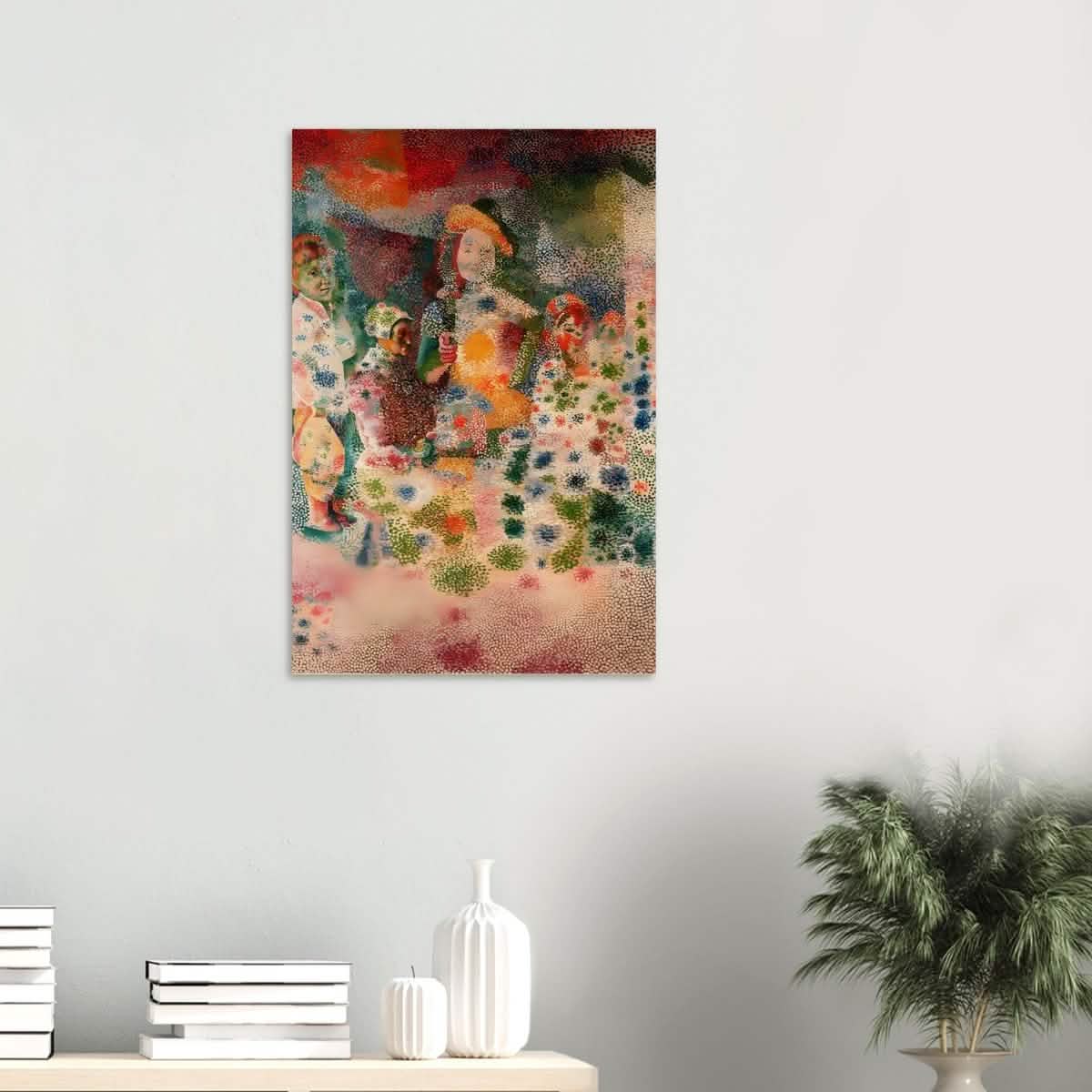 The Happy Family by Pablo Picasso - Wood Prints - 50x75 cm / 20x30″ - 20 mm