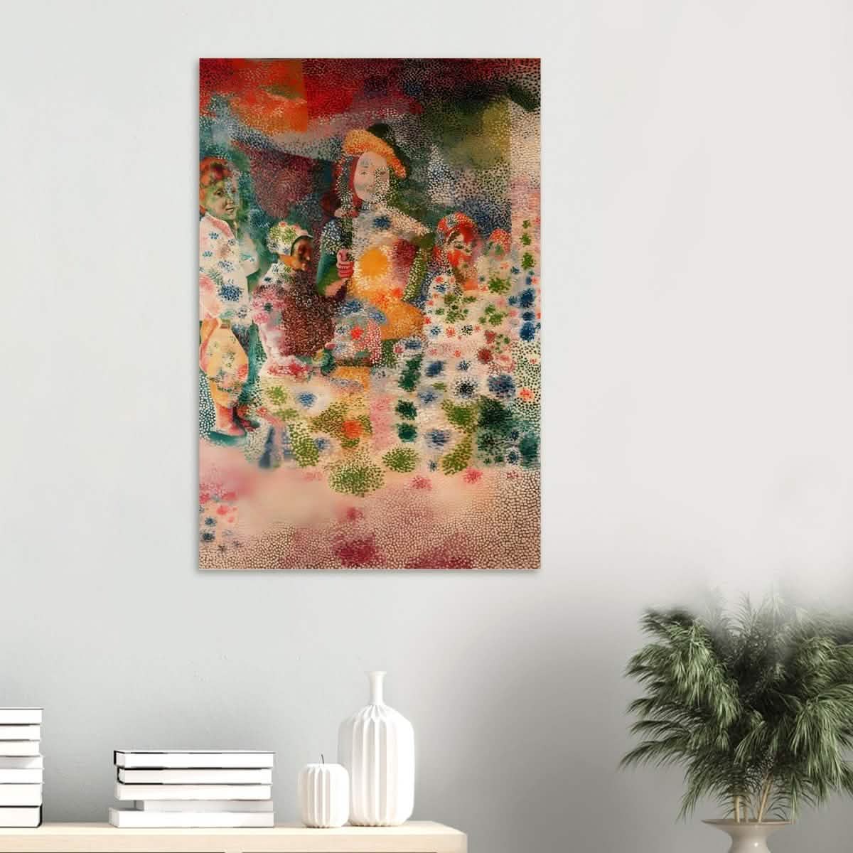 The Happy Family by Pablo Picasso - Wood Prints - 60x90 cm / 24x36″ - 20 mm
