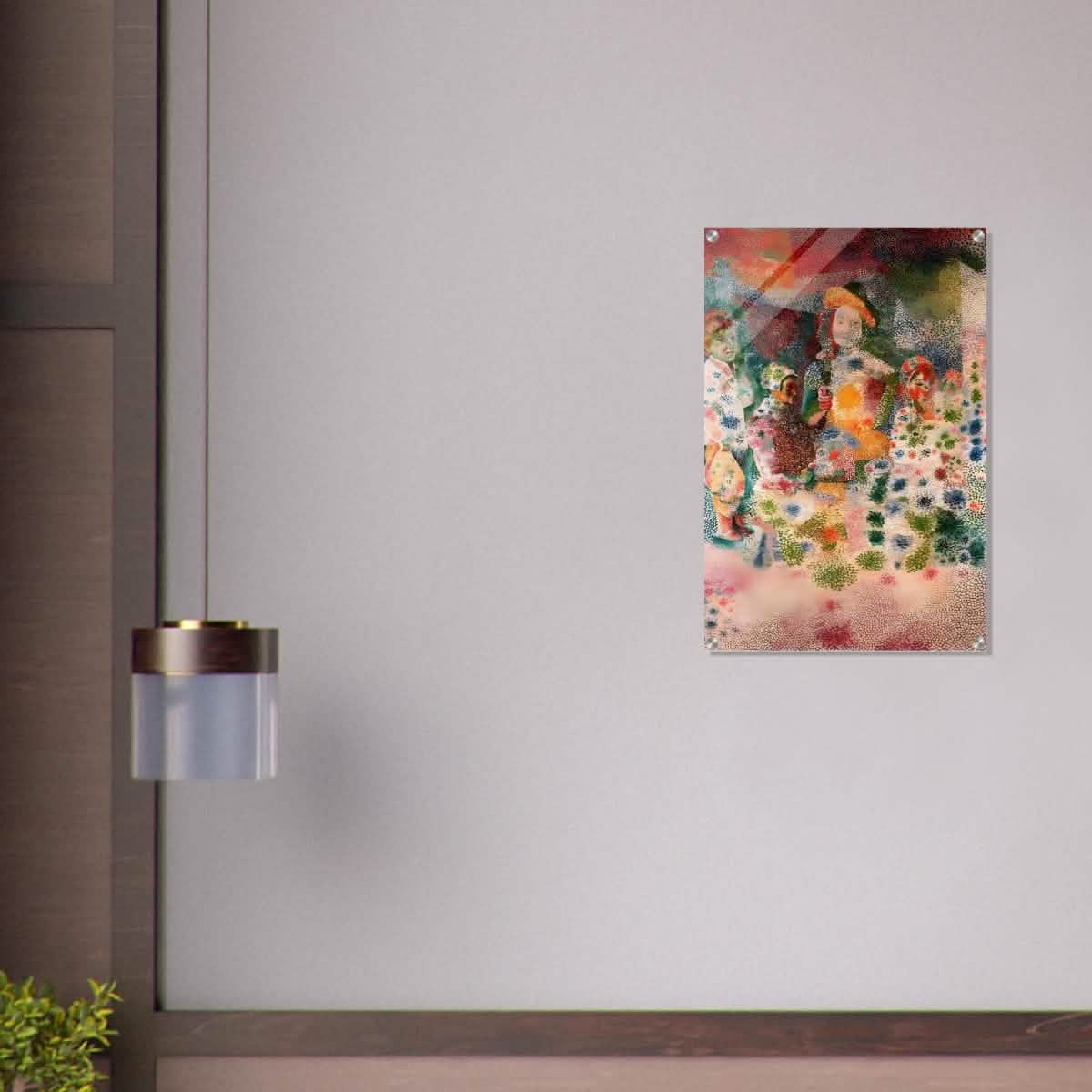 The Happy Family by Pablo Picasso - Acrylic Print - 50x75 cm / 20x30″ -