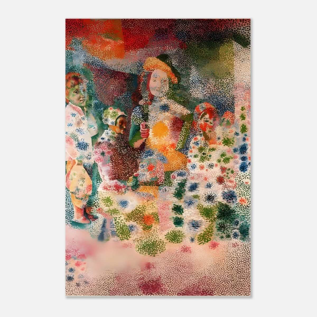 The Happy Family by Pablo Picasso - Aluminum Print - 40x60 cm / 16x24″ -