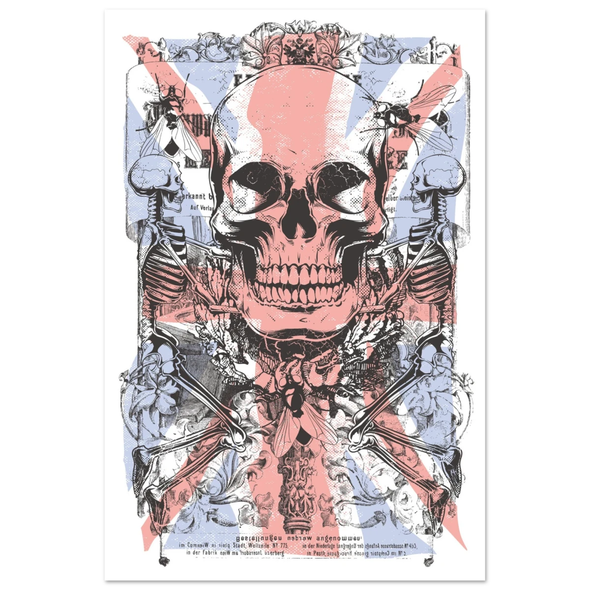 The Insect Alchemy | Pop art wall art print - 60x90 cm / 24x36″ - Aluminum Print -