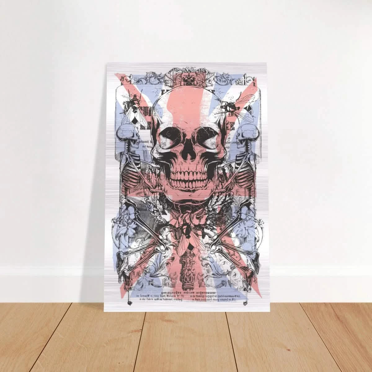 The Insect Alchemy | Pop art wall art print - 60x90 cm / 24x36″ - Brushed Aluminum Print -