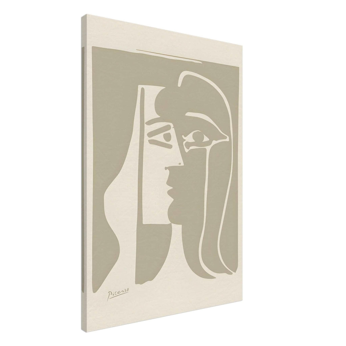 The Kiss by Pablo Picasso - Canvas - 70x100 cm / 28x40″ - Thick