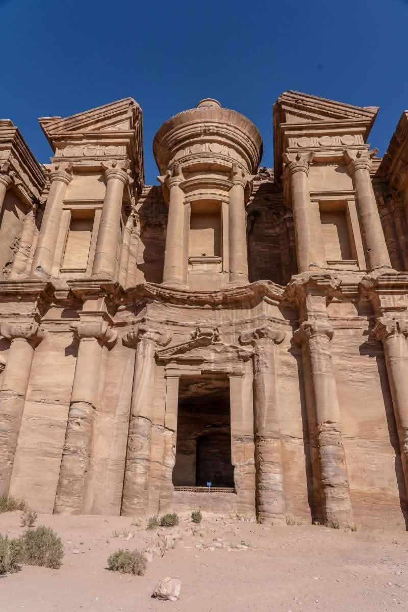 The Monastery - A Majestic Treasure of Petra | Jordan | 3 Design Options - 30x45 cm / 12x18″ - Design Option 3 - Acrylic Print