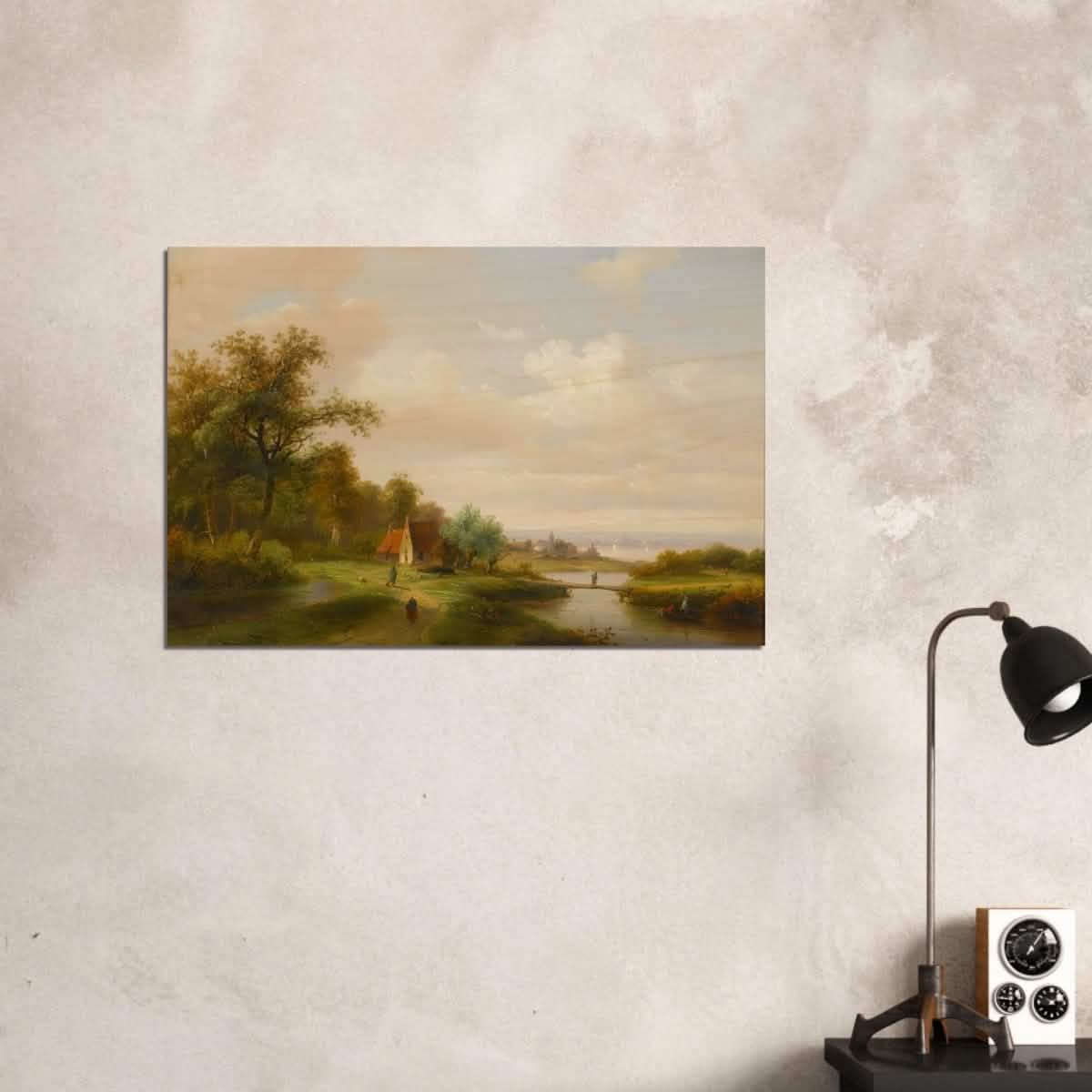 The River by Claas Hendrik Meiners - Wood Prints - 60x90 cm / 24x36″ - 10 mm