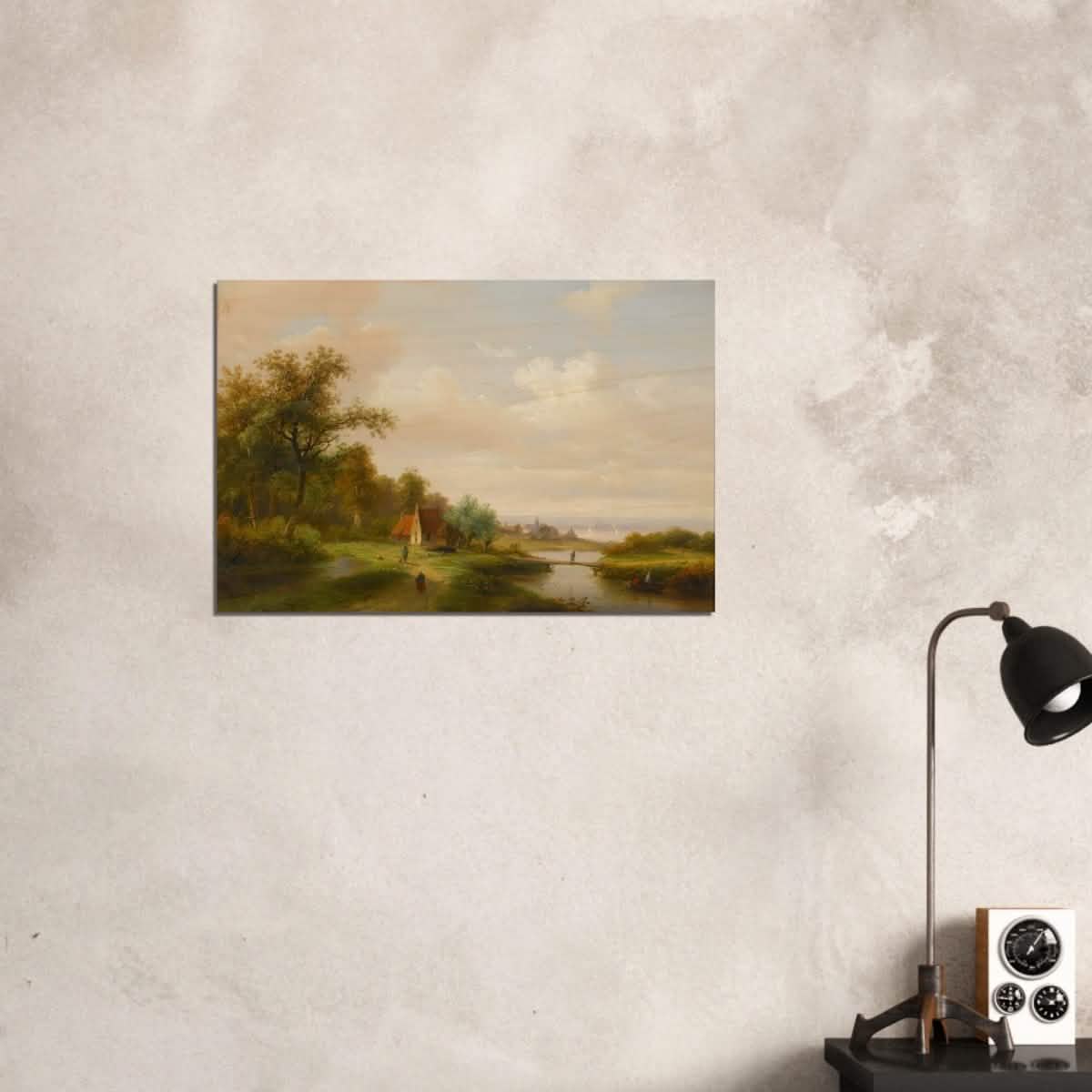 The River by Claas Hendrik Meiners - Wood Prints - 50x75 cm / 20x30″ - 10 mm