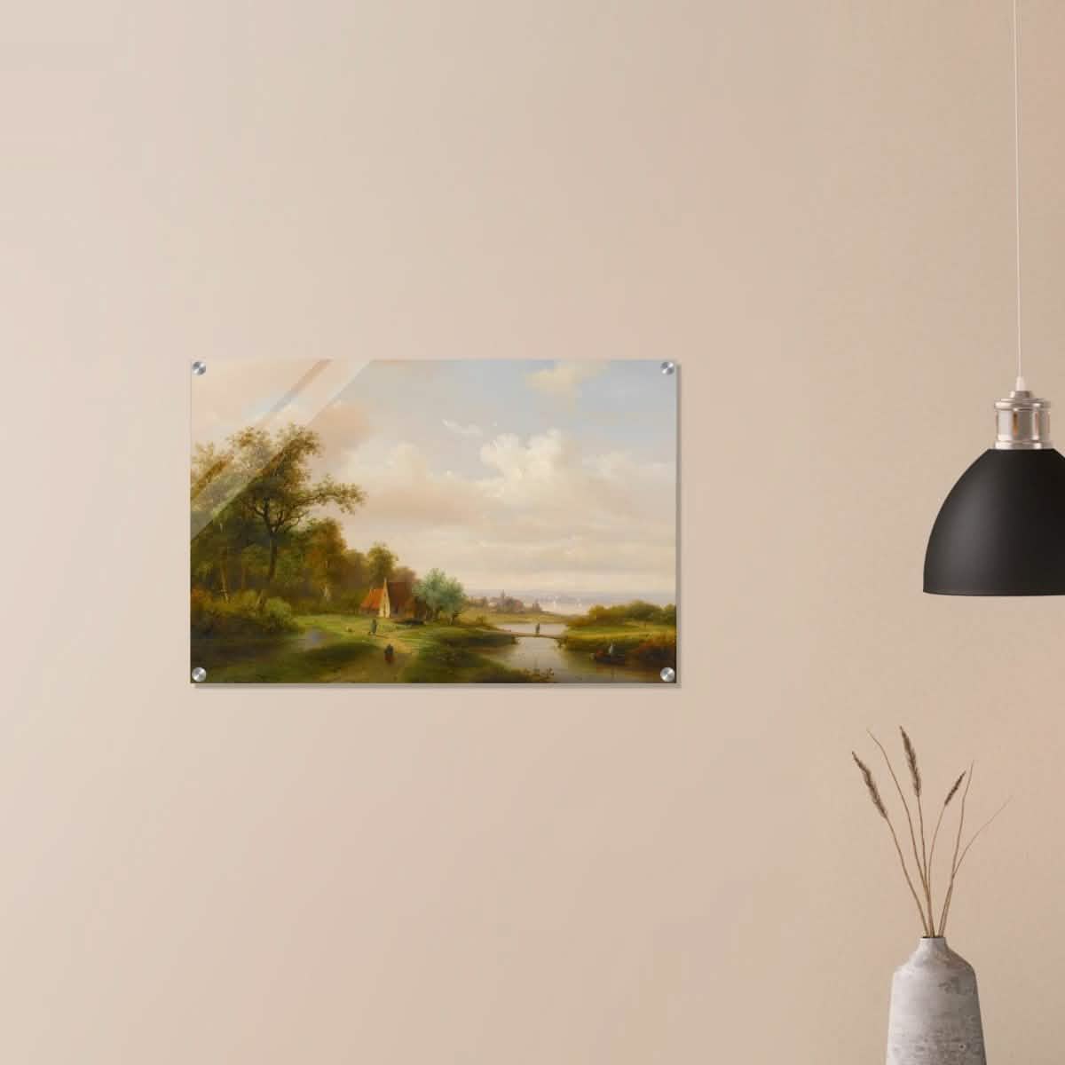 The River by Claas Hendrik Meiners - Acrylic Print - 50x75 cm / 20x30″ -