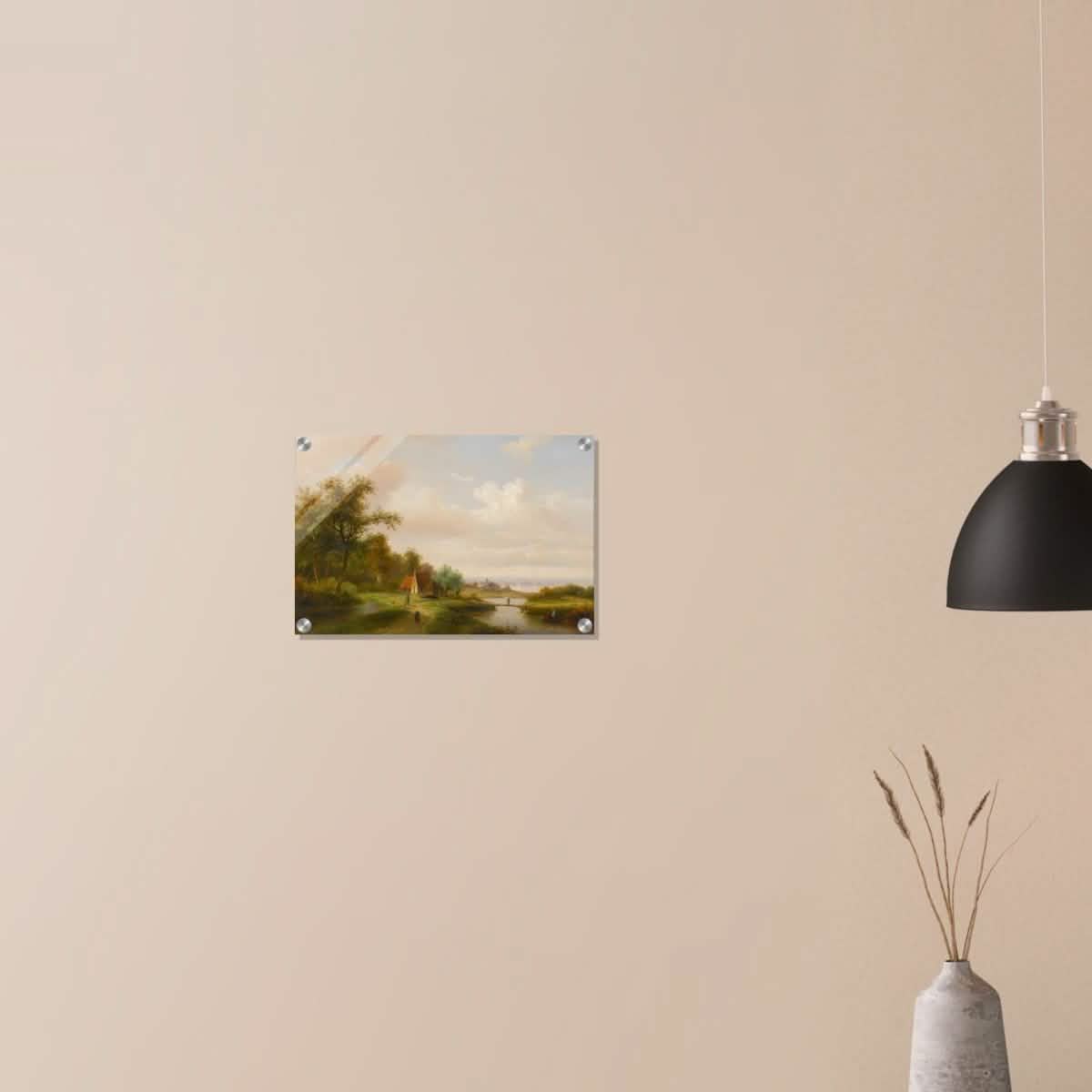 The River by Claas Hendrik Meiners - Acrylic Print - 30x45 cm / 12x18″ -