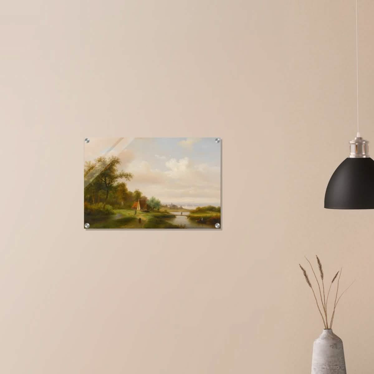 The River by Claas Hendrik Meiners - Acrylic Print - 40x60 cm / 16x24″ -