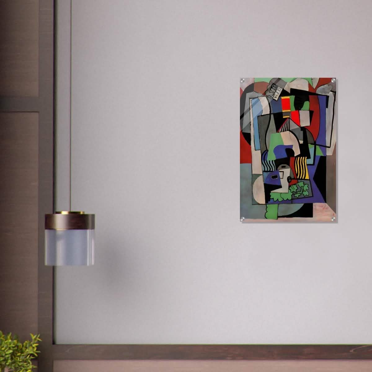 The Student by Pablo Picasso - Acrylic Print - 50x75 cm / 20x30″ -