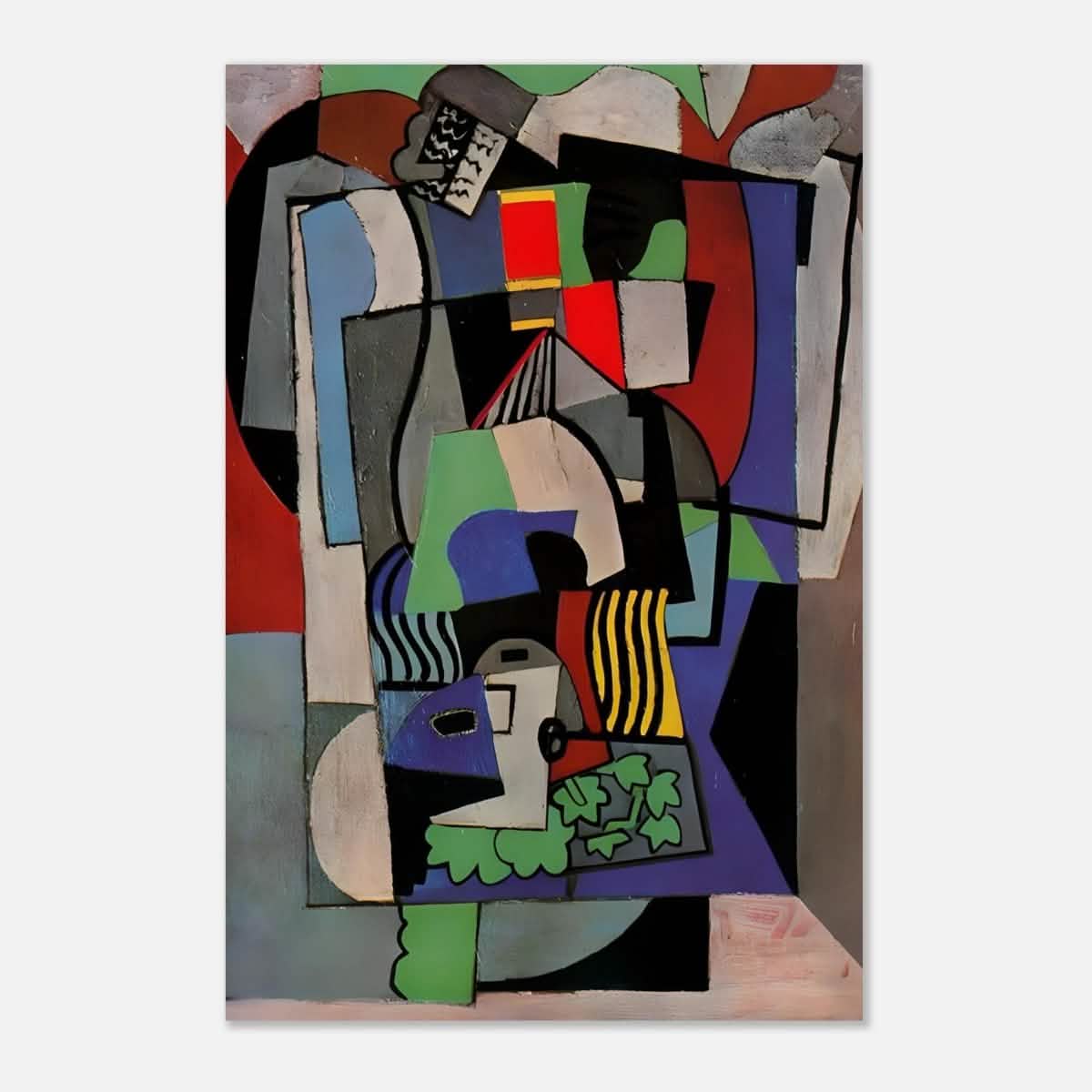 The Student by Pablo Picasso - Aluminum Print - 50x75 cm / 20x30″ -