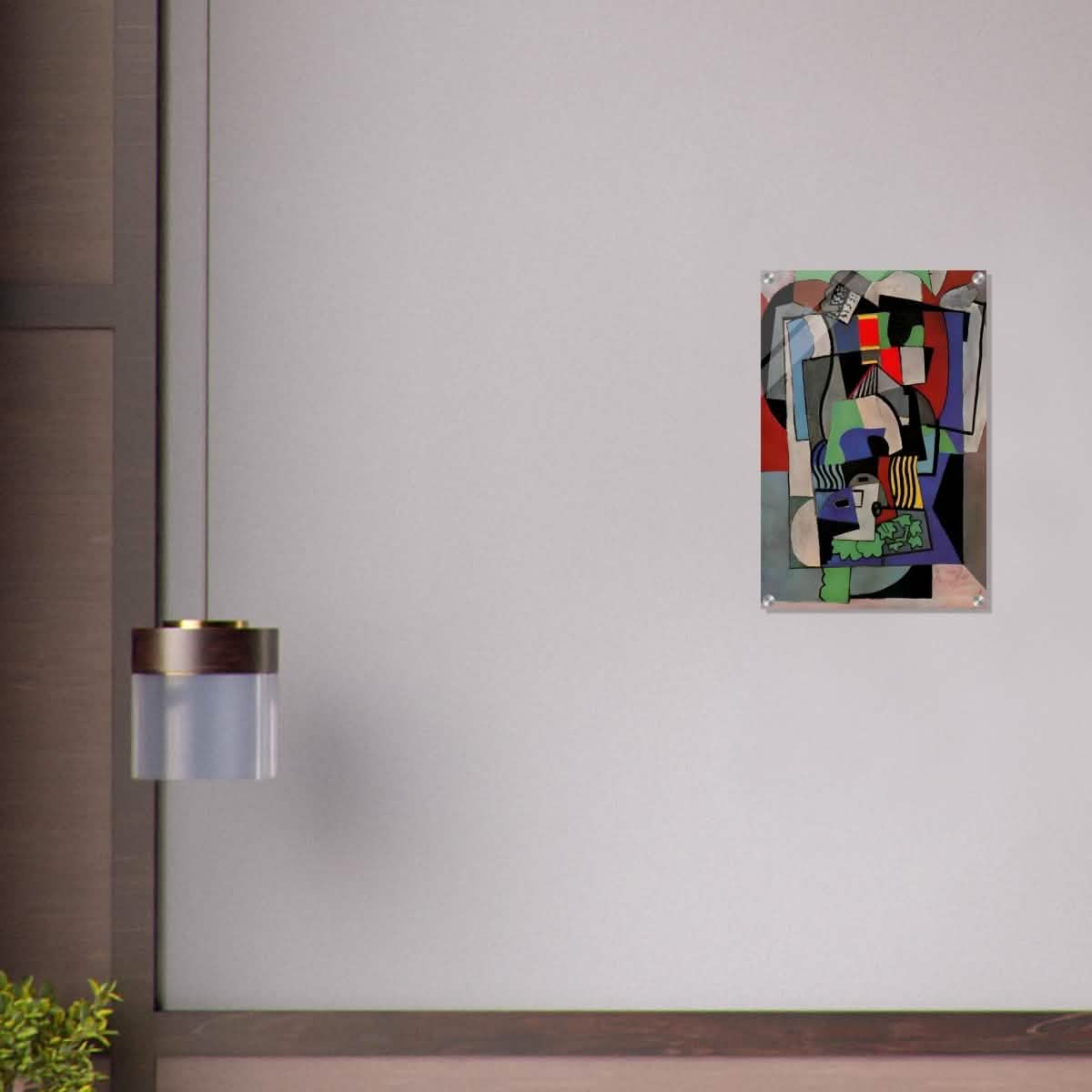 The Student by Pablo Picasso - Acrylic Print - 40x60 cm / 16x24″ -