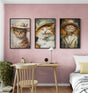 The Three Whiskerteers - Canvas - 30X45 CM / 12X18″ -