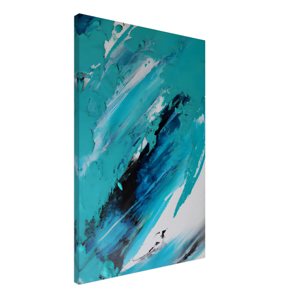 Tides of Serenity | Contemporary Abstract seascape Wall art print - Canvas - 50x75 cm / 20x30″ -