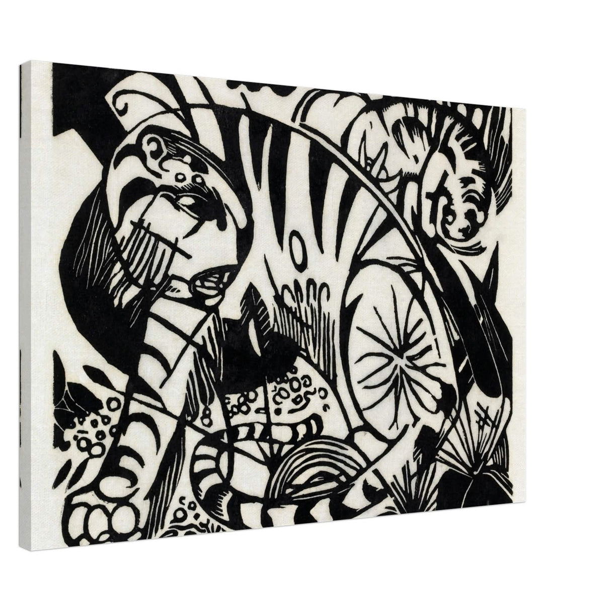 Tiger by Franz Marc - Canvas - 70x100 cm / 28x40″ - Thick