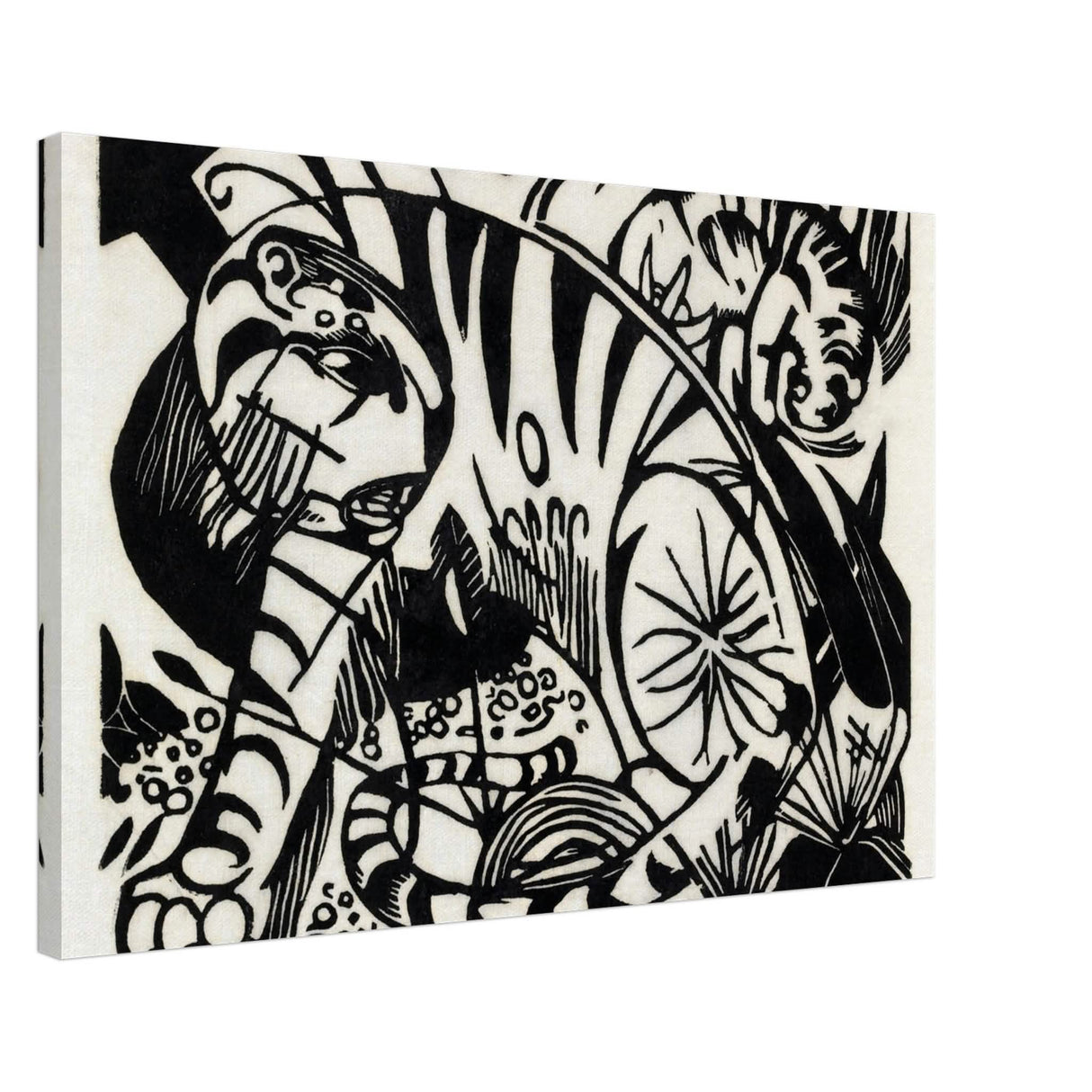 Tiger by Franz Marc - Canvas - 50x75 cm / 20x30″ - Slim