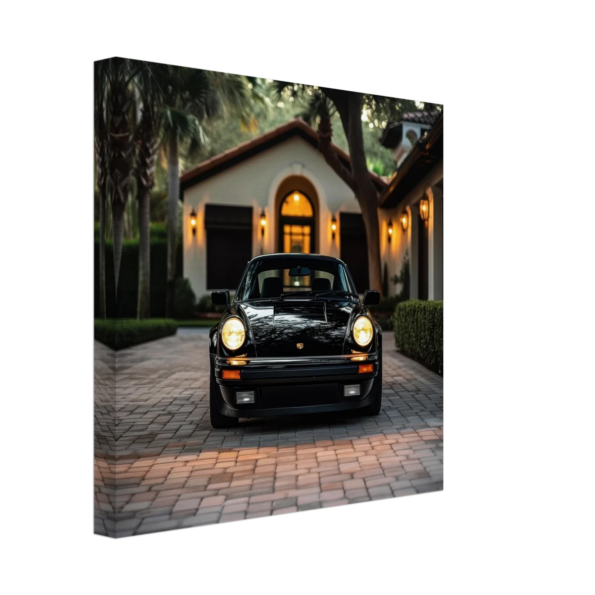 Timeless Elegance – The Classic Porsche Wall Art Print - Canvas - 30x30 cm / 12x12″ -