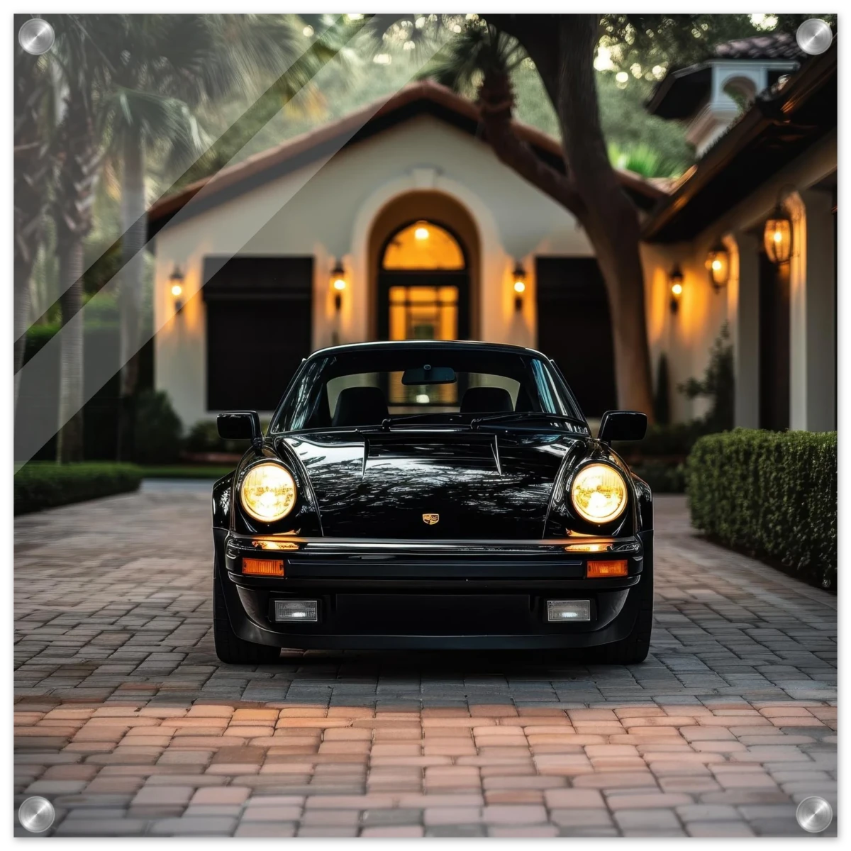Timeless Elegance – The Classic Porsche Wall Art Print - Acrylic Print - 50x50 cm / 20x20″ -