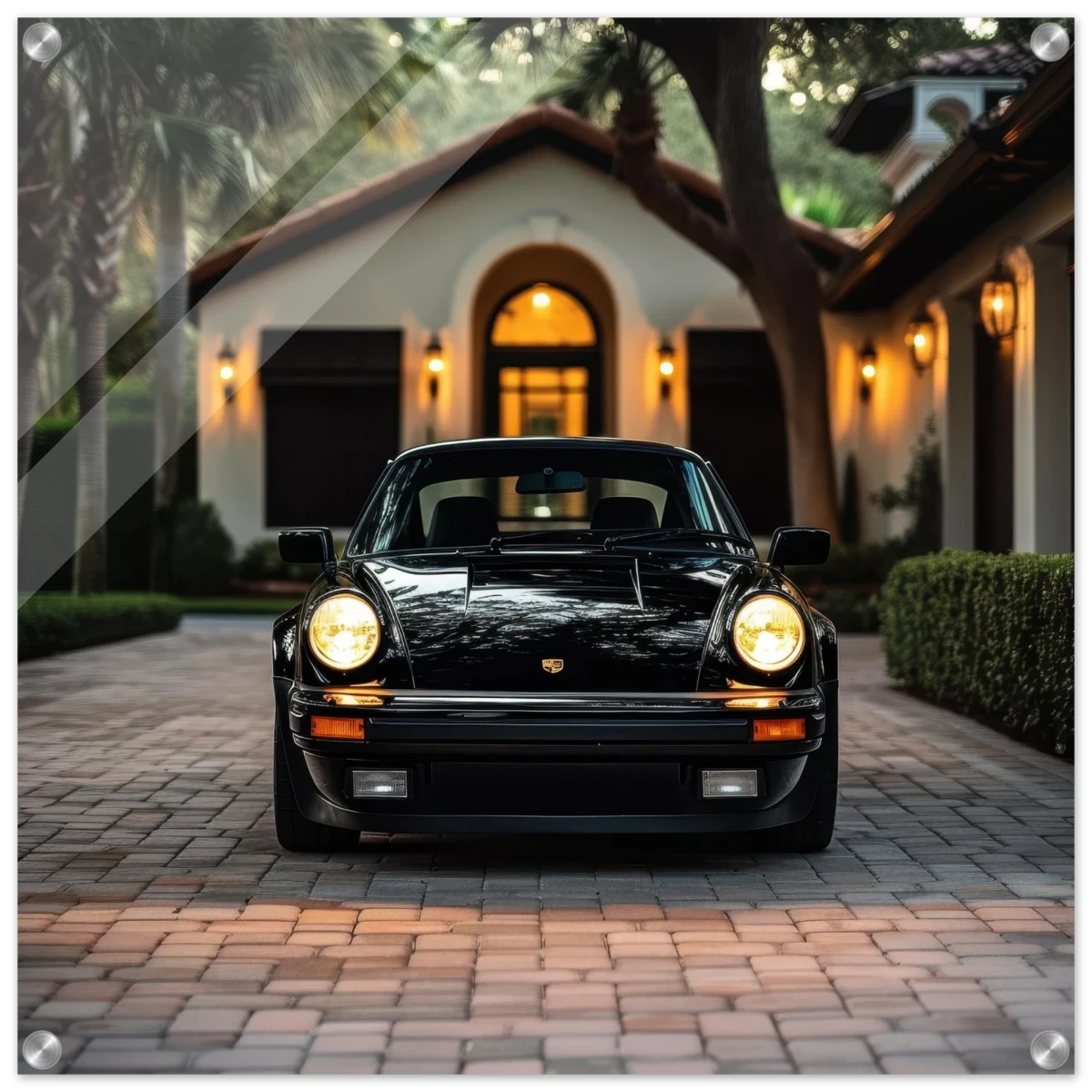 Timeless Elegance – The Classic Porsche Wall Art Print - Acrylic Print - 60x60 cm / 24x24″ -