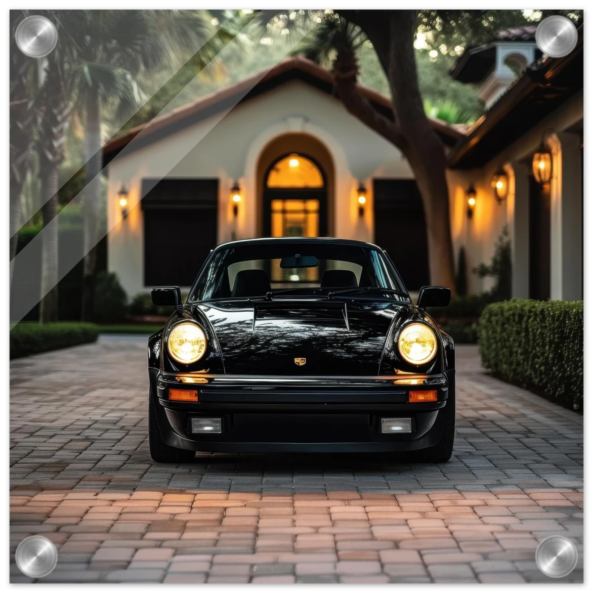 Timeless Elegance – The Classic Porsche Wall Art Print - Acrylic Print - 30x30 cm / 12x12″ -