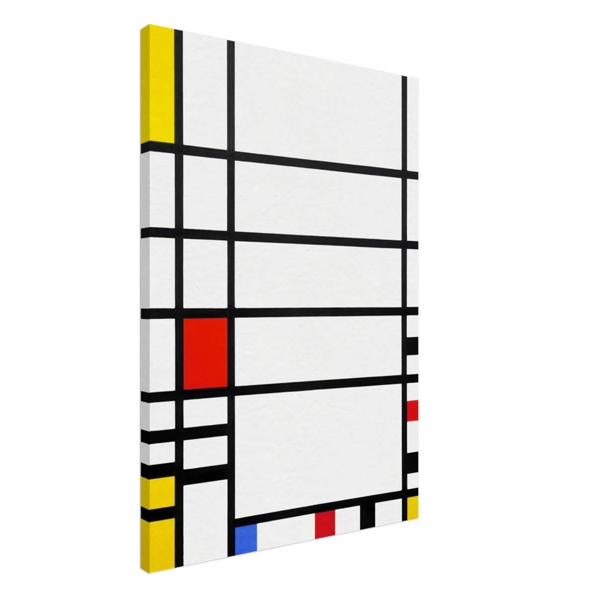 Trafalgar Square by Piet Mondrian Modern Art - Canvas - 70x100 cm / 28x40″ - Thick