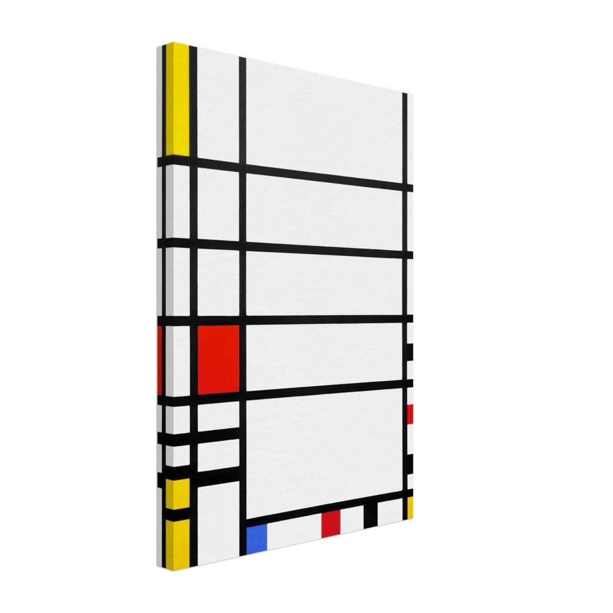 Trafalgar Square by Piet Mondrian Modern Art - Canvas - 30x45 cm / 12x18″ - Slim